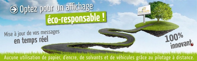 affichage dynamique technologie 3g